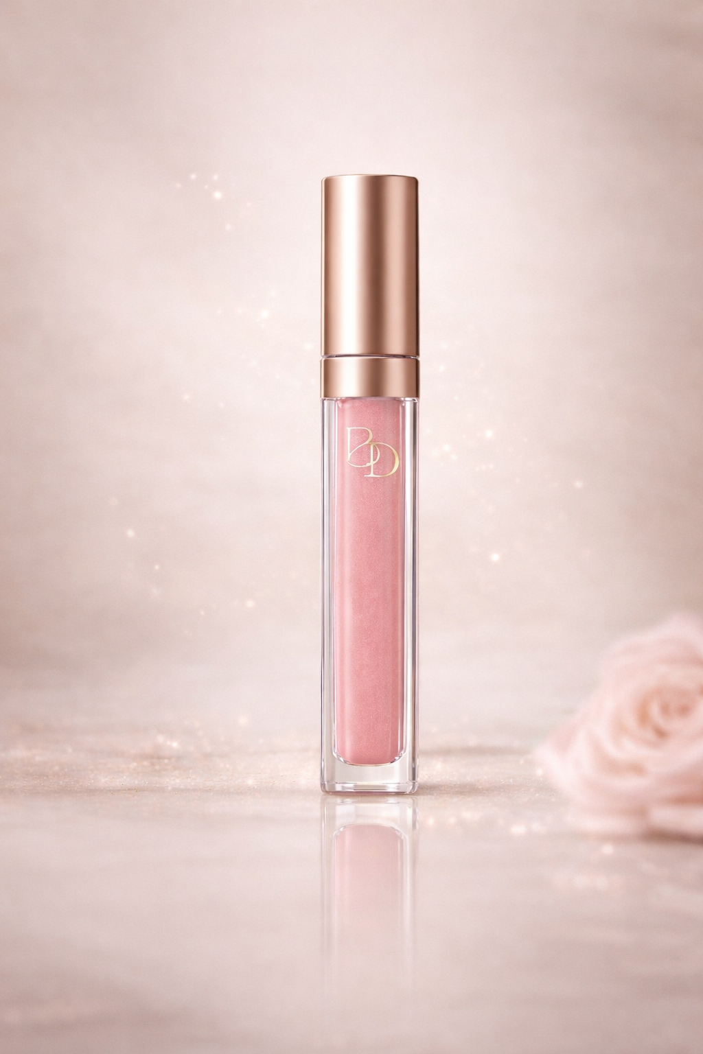 ✨ Gloss Lèvres Rose BeautyDivaas – Effet Rose Naturel & Brillance